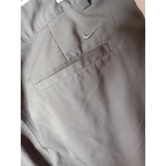 Nike Shorts Mens 36 Dri Fit Gray Stretch Mid Rise Athletic Golf - Picture 7 of 7